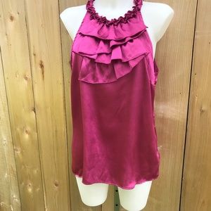 Jessica ruffle sleeveless top size 14p